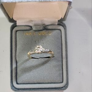 Womens engagement ring.